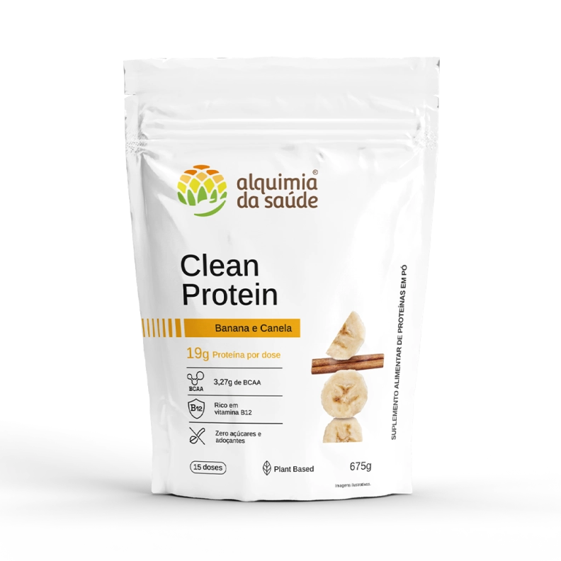Clean Protein - Banana & Canela 675g Produto Clean Protein - Banana & Canela 675g