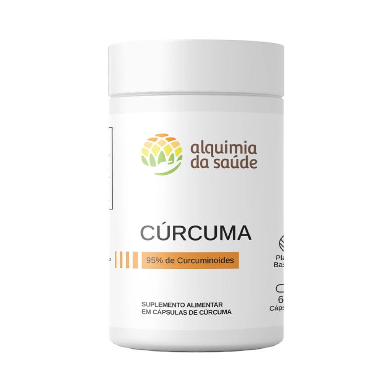 Produto Cúrcuma - 60 Cápsulas
