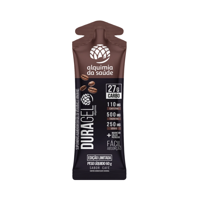 Duragel Café – Gel de Carboidrato 27g (Box com 15 Sachês) Produto Duragel Café – Gel de Carboidrato 27g (Box com 15 Sachês)