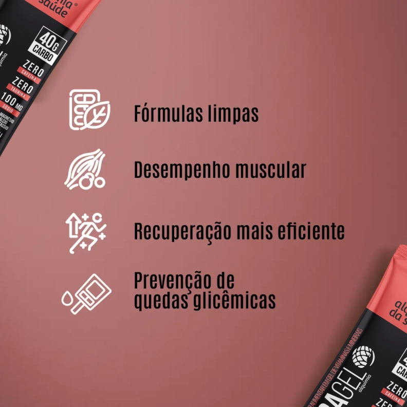 Duragel Morango – Gel de Carboidrato 40g (Box com 15 Sachês) Produto Duragel Morango – Gel de Carboidrato 40g (Box com 15 Sachês)