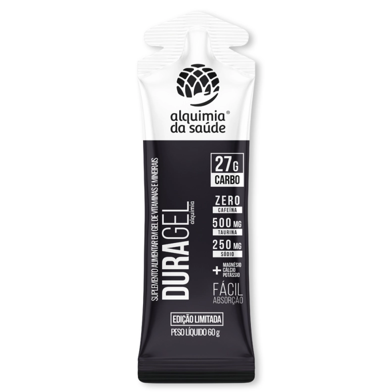 Produto Duragel Neutro - Gel de Carboidrato 27g (Box com 15 Sachês)