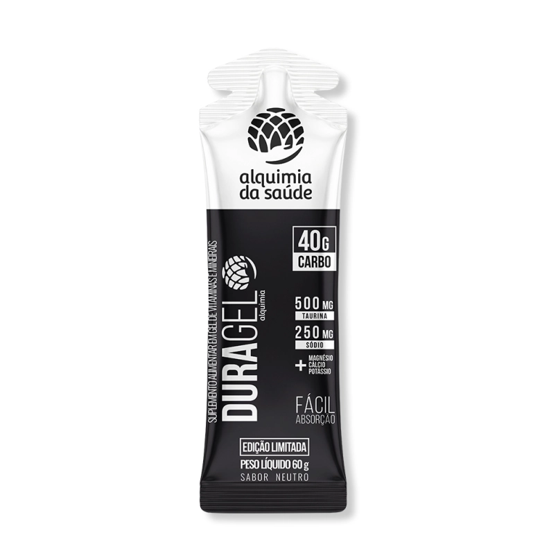 Duragel Neutro – Gel de Carboidrato 40g (Box com 15 Sachês) Produto Duragel Neutro – Gel de Carboidrato 40g (Box com 15 Sachês)