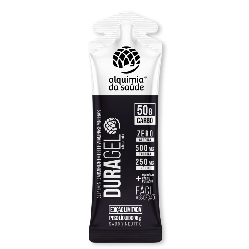 Duragel Neutro – Gel de Carboidrato 50g (Box com 15 Sachês) Produto Duragel Neutro – Gel de Carboidrato 50g (Box com 15 Sachês)
