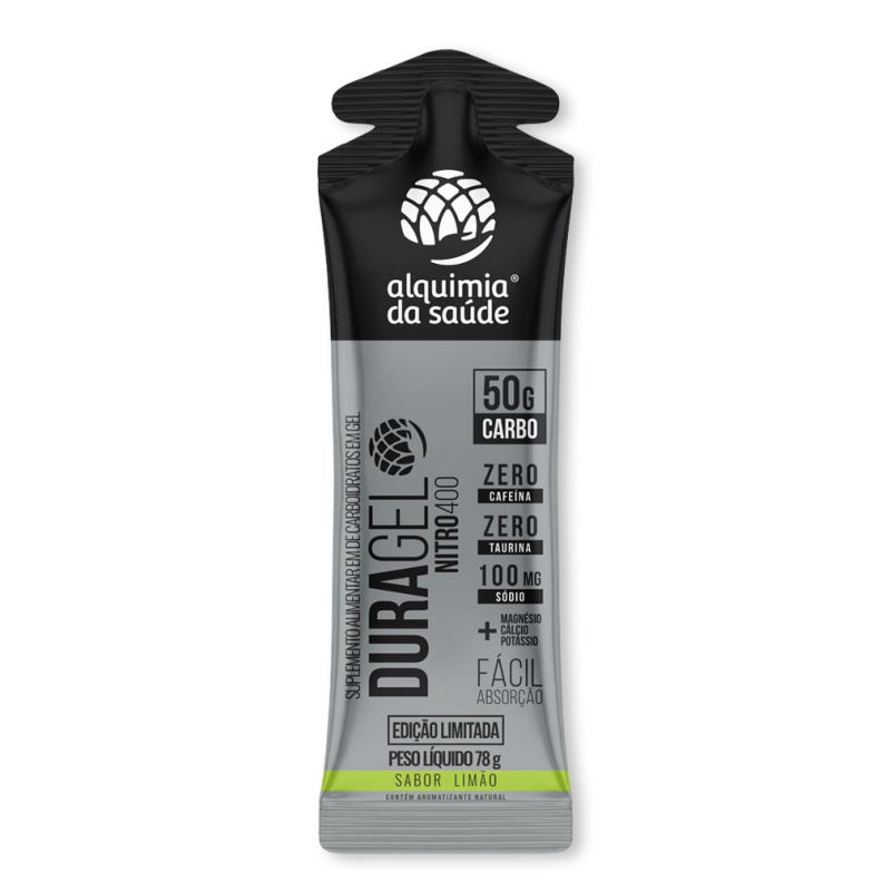 Duragel Nitro400 Limão – Gel de Carboidrato 50g (Box com 15 Sachês) Produto Duragel Nitro400 Limão – Gel de Carboidrato 50g (Box com 15 Sachês)