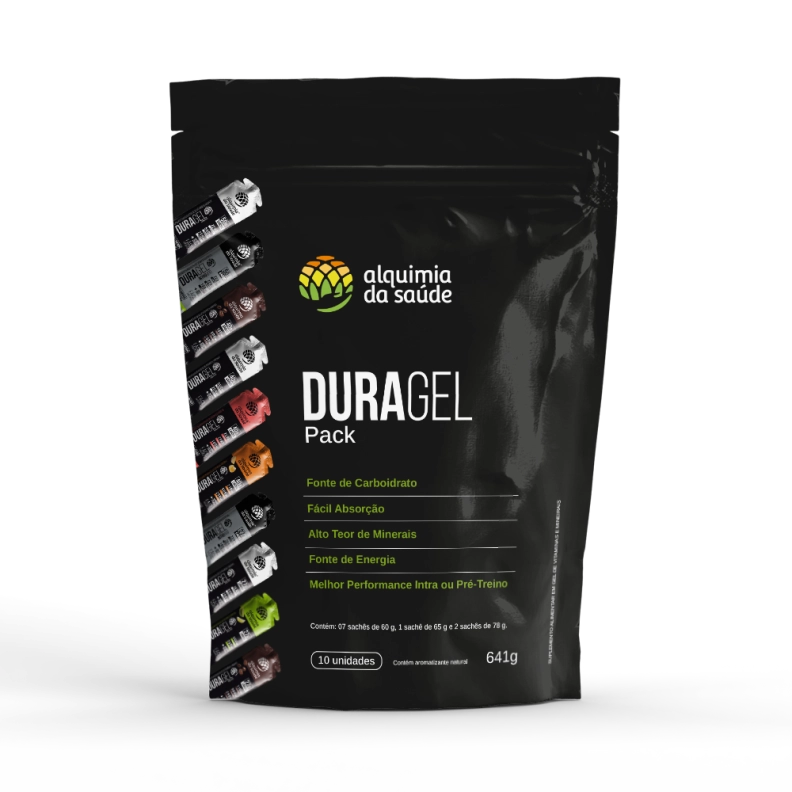 Produto Duragel Pack - 10 sach&ecirc;s