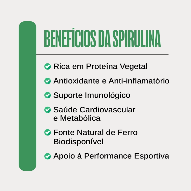 Produto Spirulina - 110 Cápsulas