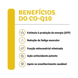 Co-Q10 100mg - 60 Cápsulas Vegetais