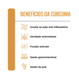 Cúrcuma - 60 Cápsulas