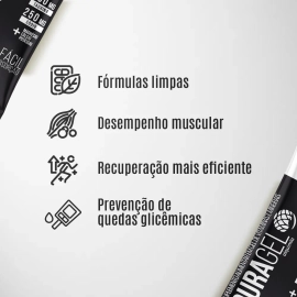 Duragel Neutro – Gel de Carboidrato 40g (Box com 15 Sachês)