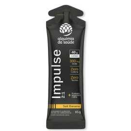 Impulse 2:1 Salt Banana – Gel de Carboidrato 40g (Box com 15 Sachês) Produto - Impulse 2:1 Salt Banana – Gel de Carboidrato 40g (Box com 15 Sachês)