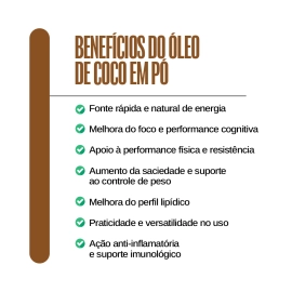 Óleo de Coco em Pó 250g Óleo de Coco em Pó 250g